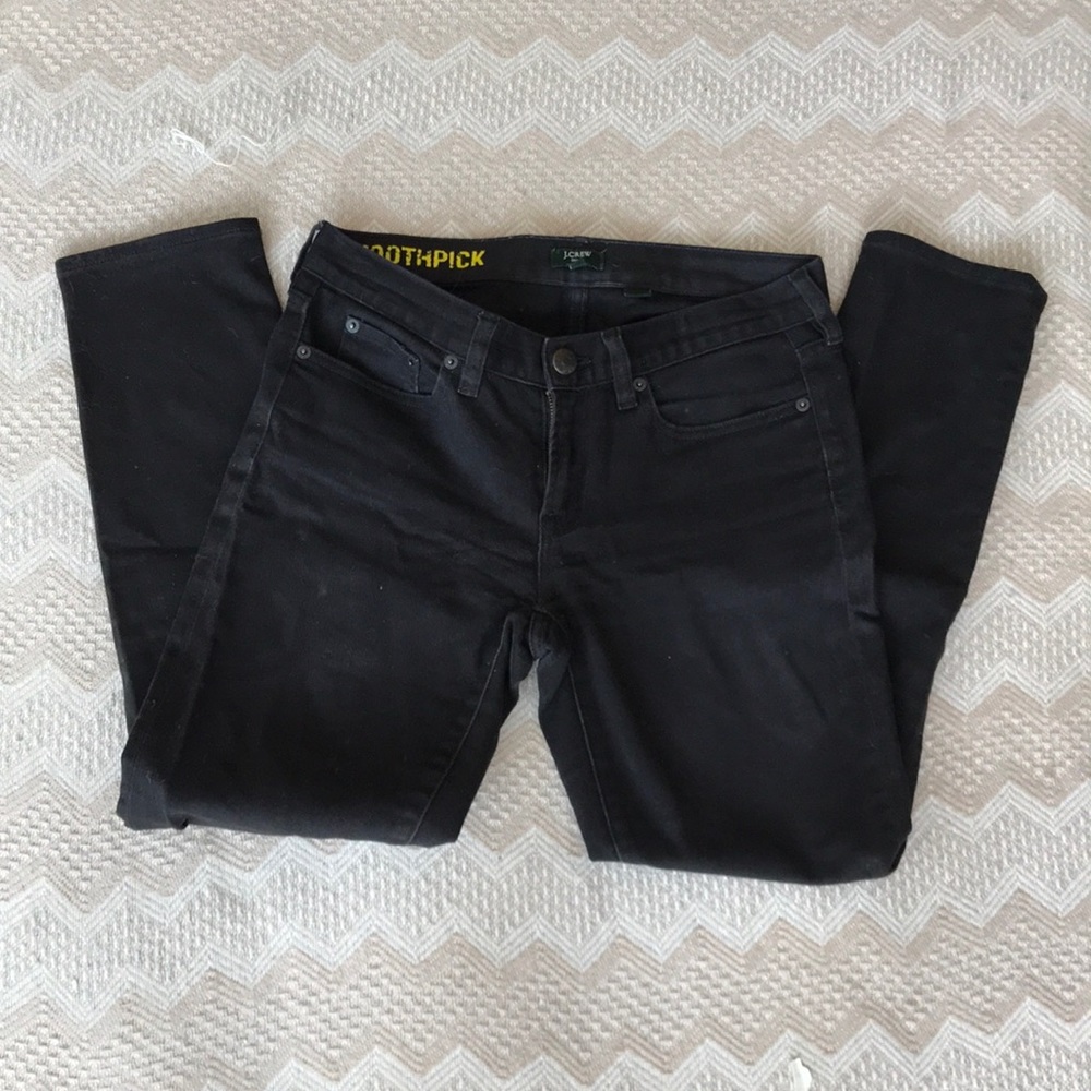 J crew toothpick skinny jeans stretch
